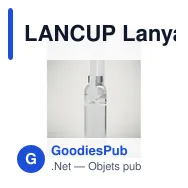 LANCUP Lanyard porte-gobelet 6cm - Miniature 9