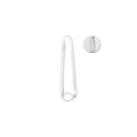 Variante blanc - LANCUP Lanyard porte-gobelet 6cm
