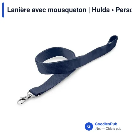 Lanière avec mousqueton | Hulda