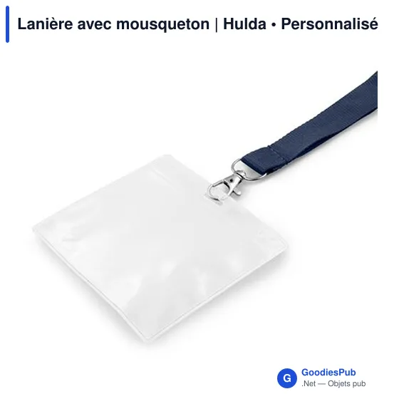 Lanière avec mousqueton | Hulda - Image 4