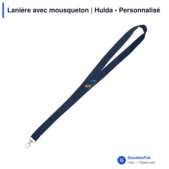 Lanière avec mousqueton | Hulda - Image 5