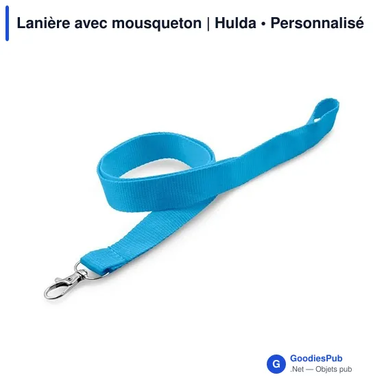 Lanière avec mousqueton | Hulda - Image 6