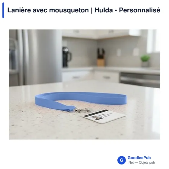 Lanière avec mousqueton | Hulda - Image 7
