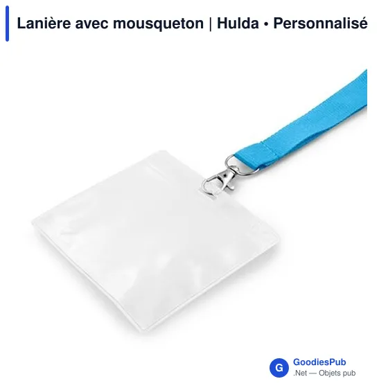 Lanière avec mousqueton | Hulda - Image 9