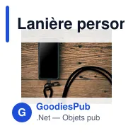 Lanière personnalisable pour téléphone avec logo | Bassam - Miniature 2