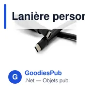 Lanière personnalisable pour téléphone avec logo | Bassam - Miniature 4