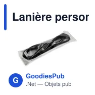 Lanière personnalisable pour téléphone avec logo | Bassam - Miniature 6