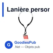 Lanière personnalisable pour téléphone avec logo | Bassam - Miniature 7