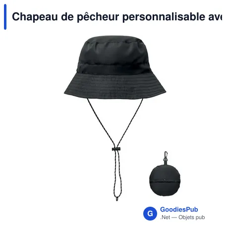 Chapeau de pêcheur personnalisable avec logo - LANIN