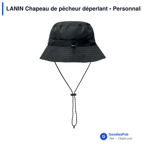 Chapeau de pêcheur personnalisable avec logo - LANIN - Image 2
