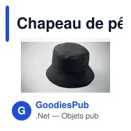 Chapeau de pêcheur personnalisable avec logo - LANIN - Miniature 6