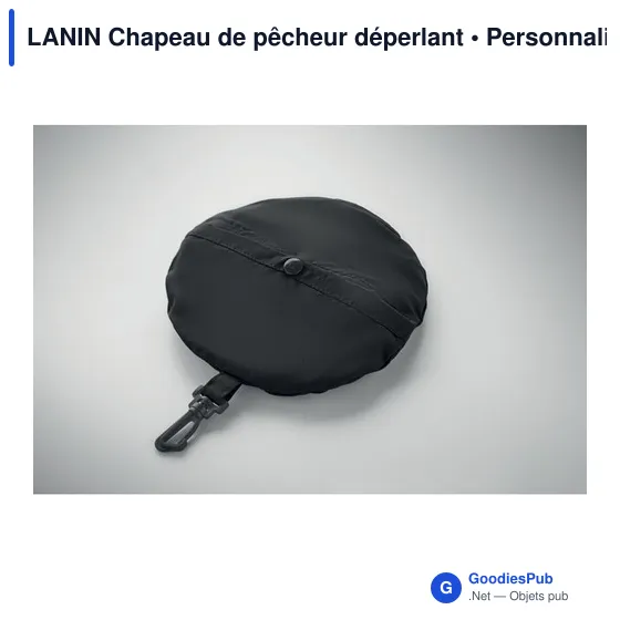 Chapeau de pêcheur personnalisable avec logo - LANIN - Image 9