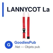 LANNYCOT Lanyard coton 20mm - Miniature 5