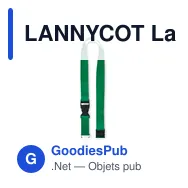 LANNYCOT Lanyard coton 20mm - Miniature 7