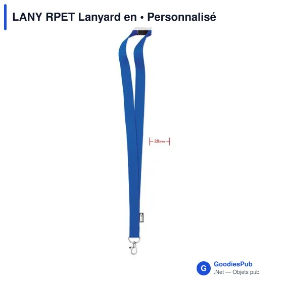 LANY RPET Lanyard en - Image 12