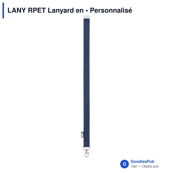 LANY RPET Lanyard en - Image 3