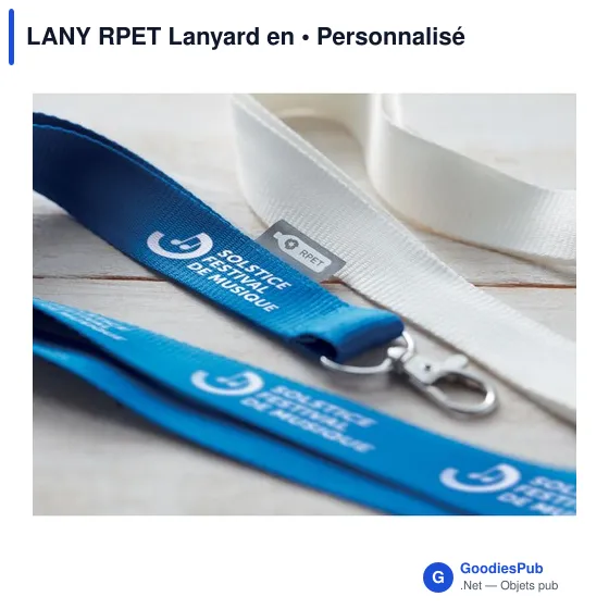 LANY RPET Lanyard en - Image 5