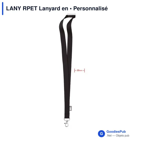 LANY RPET Lanyard en - Image 6