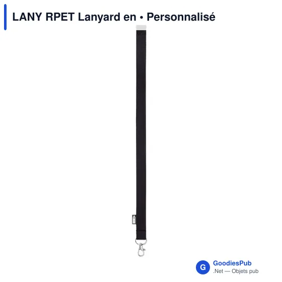 LANY RPET Lanyard en - Image 8