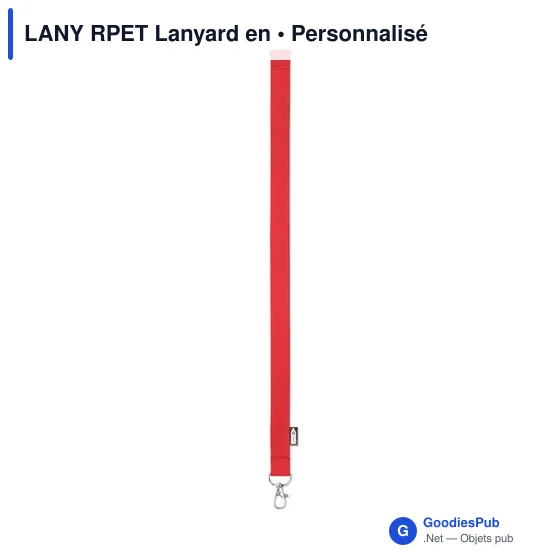 LANY RPET Lanyard en - Image 10