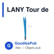 LANY Tour de cou 20 mm - Miniature 2