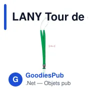 LANY Tour de cou 20 mm - Miniature 11