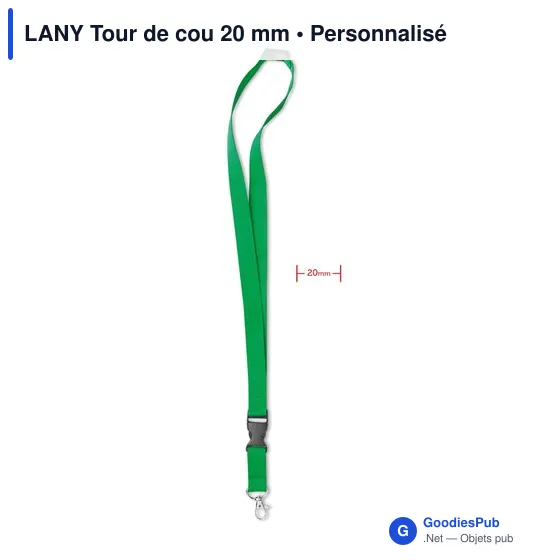LANY Tour de cou 20 mm - Image 11