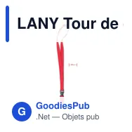 LANY Tour de cou 20 mm - Miniature 12