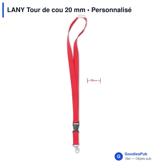 LANY Tour de cou 20 mm - Image 12