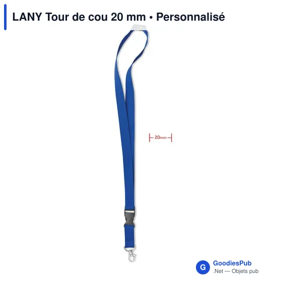 LANY Tour de cou 20 mm - Image 3