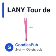 LANY Tour de cou 20 mm - Miniature 4