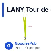 LANY Tour de cou 20 mm - Miniature 5