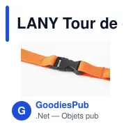 LANY Tour de cou 20 mm - Miniature 7