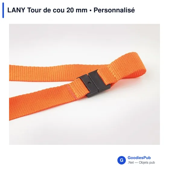 LANY Tour de cou 20 mm - Image 8
