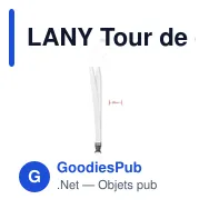 LANY Tour de cou 20 mm - Miniature 10