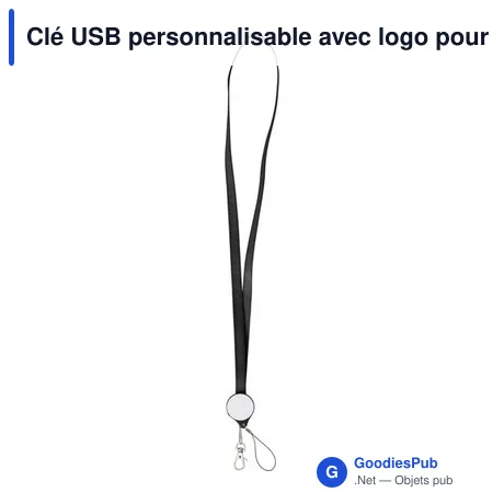 Clé USB personnalisable avec logo pour entreprises et événements