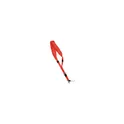 Variante rouge - Lanyard personnalisable avec logo pour événements professionnels