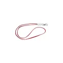 Variante rouge - Lanyard personnalisable avec prise USB pour logo - Marguerite