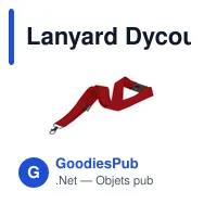 Lanyard Dycoun - Miniature 4