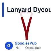 Lanyard Dycoun - Miniature 9