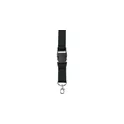 Variante noir - Lanyard en polyester Bobbi
