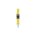 Variante jaune - Lanyard en polyester Bobbi