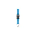 Variante bleu clair - Lanyard en polyester Bobbi