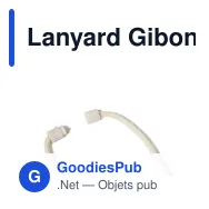 Lanyard Gibons - Miniature 5