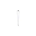 Variante blanc - Lanyard personnalisable en polyester avec logo - Lanyard Kappin