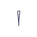 Variante bleu marine - Lanyard personnalisable en polyester avec logo - Lanyard Kappin