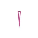Variante fuchsia - Lanyard personnalisable en polyester avec logo - Lanyard Kappin