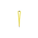 Variante jaune - Lanyard personnalisable en polyester avec logo - Lanyard Kappin