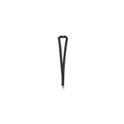 Variante noir - Lanyard personnalisable en polyester avec logo - Lanyard Kappin