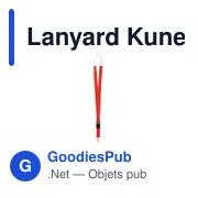 Lanyard Kunel - Miniature 1